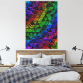 Pride Glass Leinwanddruck (Insitu (Schlafzimmer))