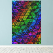 Pride Glass Leinwanddruck (Insitu (Holzboden))