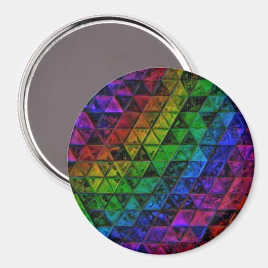 Pride Glass Magnet (Vorderseite/Rückseite)