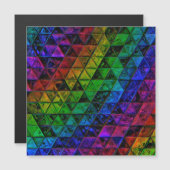 Pride Glass Magneteinladung (Vorne/Hinten)