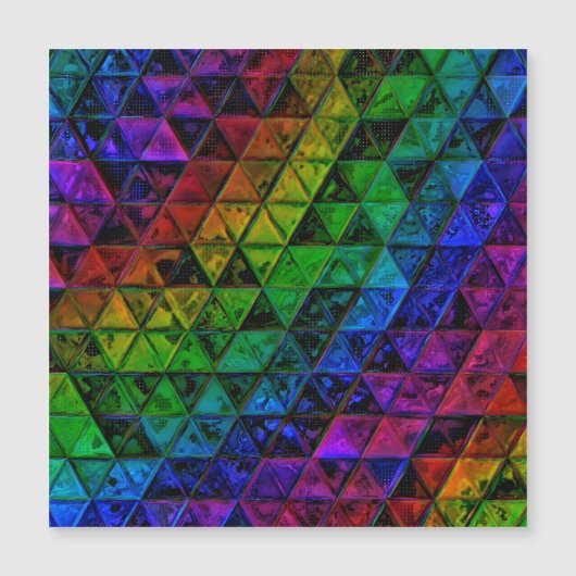 Pride Glass Magneteinladung (Vorderseite)