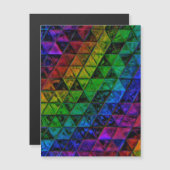 Pride Glass Magnetkarte (Vorne/Hinten)