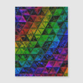 Pride Glass Magnetkarte (Vorderseite)