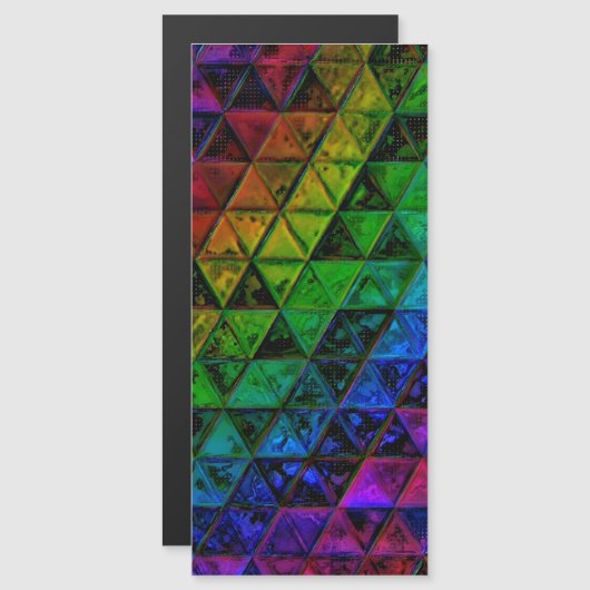 Pride Glass Magnetkarte (Vorne/Hinten)