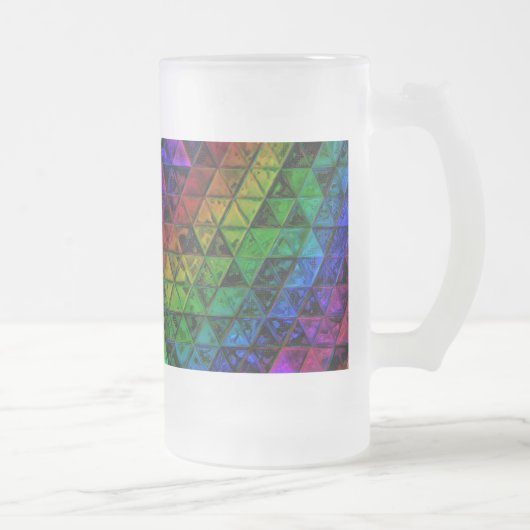 Pride Glass Mattglas Bierglas (Rechts)