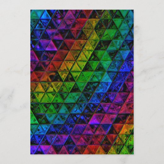 Pride Glass Menükarte (Rückseite)