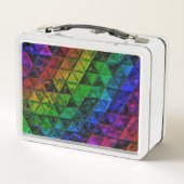 Pride Glass Metall Brotdose (Rückseite)