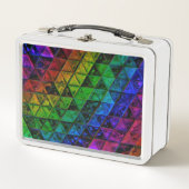 Pride Glass Metall Brotdose (Vorderseite)