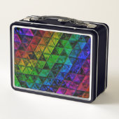Pride Glass Metall Brotdose (Rückseite)