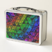 Pride Glass Metall Brotdose (Rückseite)