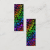 Pride Glass Mini Visitenkarte (Vorne/Hinten)