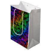 Pride Glass Mittlere Geschenktüte (Vorderseite Schrägansicht)
