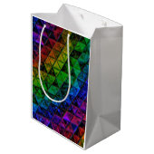 Pride Glass Mittlere Geschenktüte (Rückseite Schrägansicht)