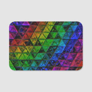 Pride Glass Namensschild