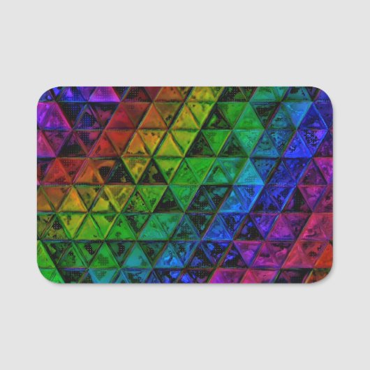 Pride Glass Namensschild (Vorderseite)