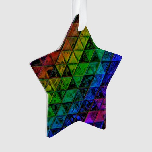 Pride Glass Ornament (Vorderseite)