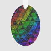 Pride Glass Ornament (Rückseite)