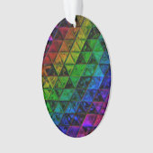 Pride Glass Ornament (Vorderseite)