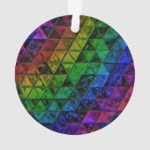 Pride Glass Ornament (Rückseite)