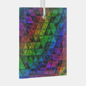 Pride Glass Ornament Aus Glas (Vorderseite Rechts)