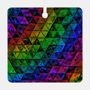 Pride Glass Ornament Aus Metall