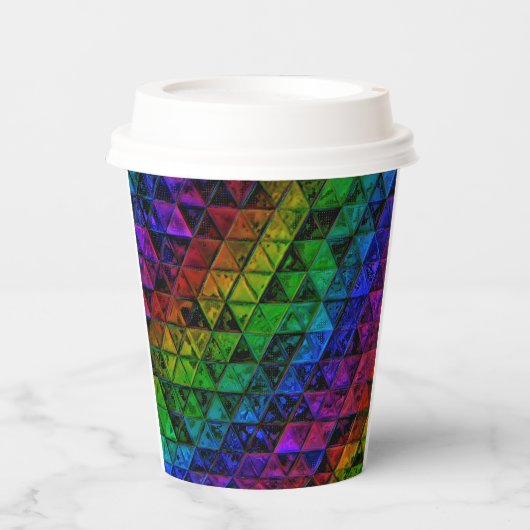 Pride Glass Pappbecher (Vorderseite)