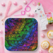 Pride Glass Pappteller (Party)