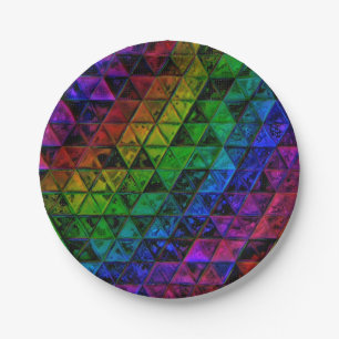 Pride Glass Pappteller