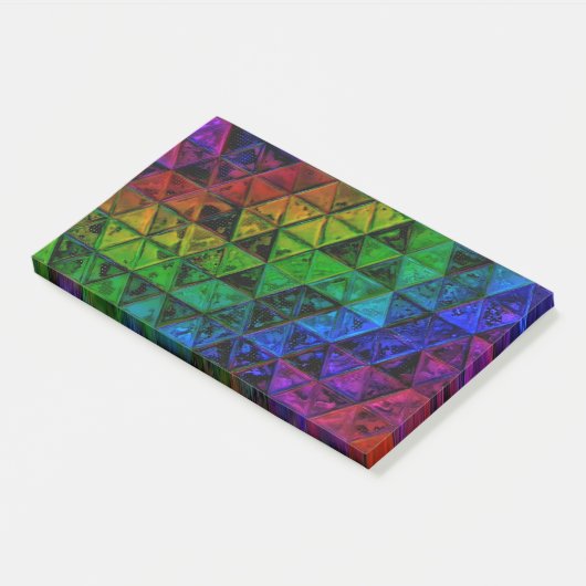 Pride Glass Post-it Klebezettel (angewinkelt)