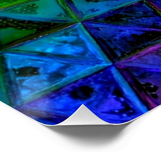 Pride Glass Poster (Ecke)