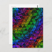 Pride Glass Postkarte (Vorne/Hinten)