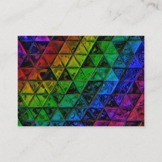 Pride Glass Rabattkarte (Vorderseite)