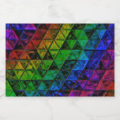 Pride Glass Schaumweinetikett (Einzelnes Label)