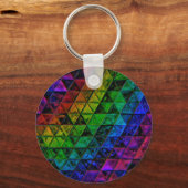 Pride Glass Schlüsselanhänger (Rückseite)