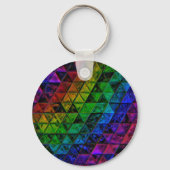 Pride Glass Schlüsselanhänger (Rückseite)