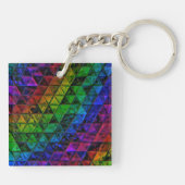 Pride Glass Schlüsselanhänger (Rückseite)