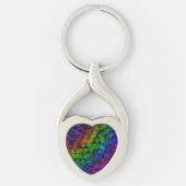 Pride Glass Schlüsselanhänger (Vorderseite)