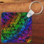 Pride Glass Schlüsselanhänger (Rückseite)