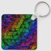 Pride Glass Schlüsselanhänger (Rückseite)