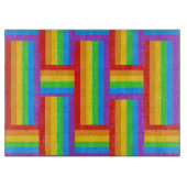 Pride Glass Schneidebrett (Vorderseite)