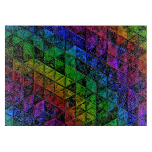 Pride Glass Schneidebrett (Vorderseite)