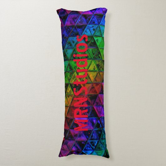 Pride Glass Seitenschläferkissen (Vorderseite Vertikal)