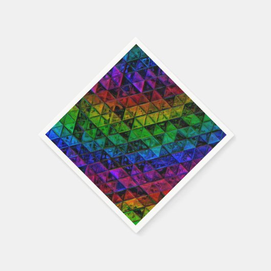 Pride Glass Serviette (Ecke)