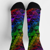 Pride Glass Socken (Oben)