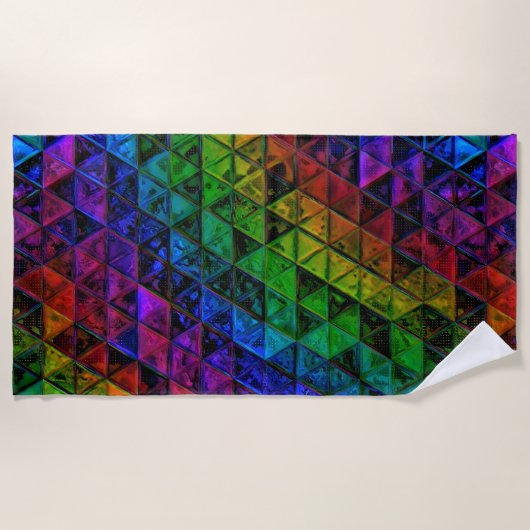 Pride Glass Strandtuch (Vorderseite)