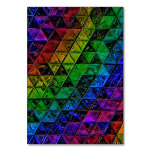 Pride Glass Tischnummer (Rückseite)