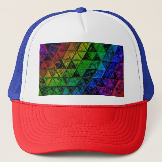 Pride Glass Truckerkappe (Vorderseite)