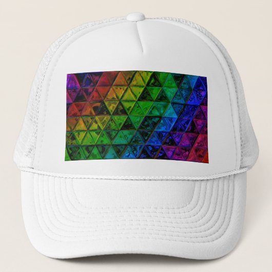 Pride Glass Truckerkappe (Vorderseite)