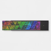 Pride Glass Türschild (Vorderseite )