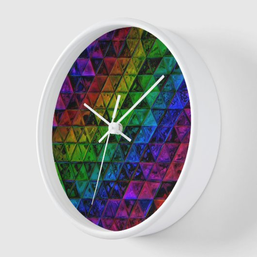 Pride Glass Uhr (Winkel)
